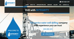 Desktop Screenshot of integritydrilling.ca